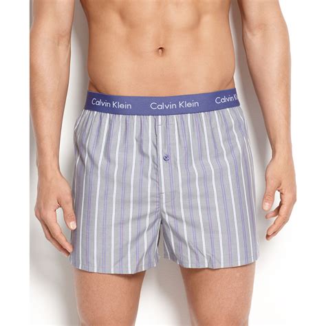 calvin klein woven boxers cheap|Calvin Klein boxers medium.